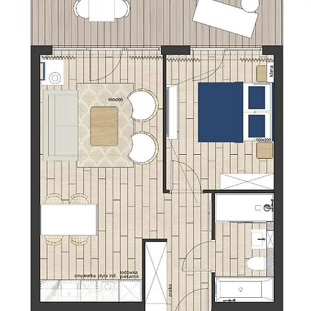 Fala - Luksusowy Ze Apartment Dziwnów